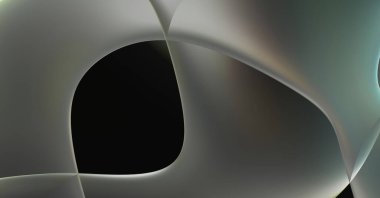 Soyut arkaplan. Değişken renk değişim dalgaları, dinamik hareketlerle. Işık dalgalarının neon renkli soyut tasarımı. Duvar kağıdı, afiş, arkaplan, kart, kitap illüstrasyonu, web sitesi.