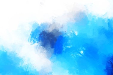 Canlı fırça darbeleriyle boyanmış. Renkli desenli resim. Fırçalanmış duvar kağıdını boya.