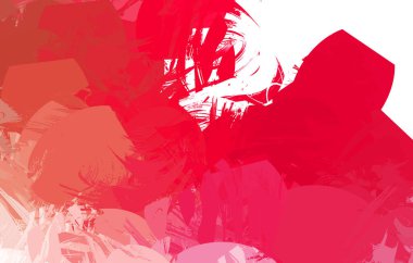 Duvar sanatı Eşsiz ve yaratıcı illüstrasyon. Fırça darbesi ile boyanmış. Renkli fırça darbelerinin soyut arkaplanı. Fırçalanmış canlı duvar kâğıdı. Boyalı sanatsal yaratım.