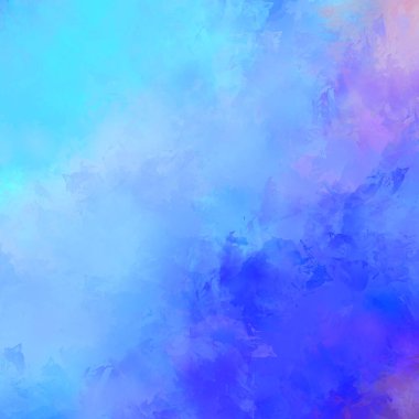 Canlı fırça darbeleriyle boyanmış. Renkli desenli resim. Fırçalanmış duvar kağıdını boya.