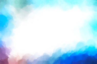 Yüzeyde suluboya vuruşlar. Sanatsal arkaplan resmi. Tablo üzerinde soyut resim. Fırça darbeleri. Çağdaş sanat. El işçiliğinin renkli dokusu. Modern resim.