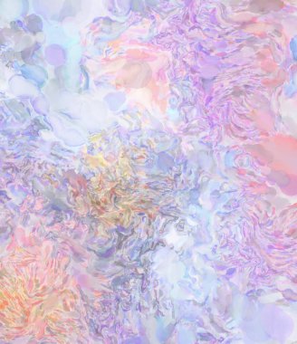 Yumuşak suluboya duvar kağıdı. Hafifçe fırçalanmış renkleri olan sanatsal bir resim. Pastel renkler arkaplana dokunmuş. Soyut duvar sanatı..