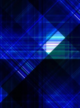 Renkli ve canlı geometrik şekiller katmanları var. Bir teknoloji planının dijital illüstrasyonu. Gelecekçi tasarım şablonu.