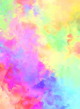 Sanatsal canlılık ve renkli duvar kağıdı. Taranmış Soyut Arkaplan. Fırça darbeli resim. 