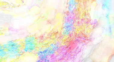 Taranmış Boyalı Soyut Arkaplan. Fırça darbesi ile boyanmış. Boya darbeleri. 2B Görüntü.