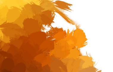 Duvar sanatı Eşsiz ve yaratıcı illüstrasyon. Fırça darbesi ile boyanmış. Renkli fırça darbelerinin soyut arkaplanı. Fırçalanmış canlı duvar kâğıdı. Boyalı sanatsal yaratım.