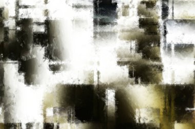 Modern sanat. Renkli çağdaş sanat eserleri. Renkli boya darbeleri. Soyut arkaplanda fırça darbeleri. Fırça boyası. Eşsiz duvar sanatı.