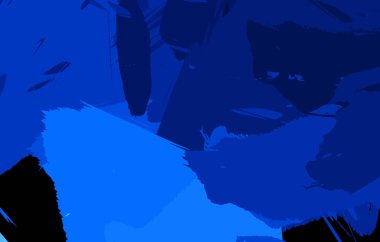 Sanatsal soyut arkaplan. Doku boyalı duvar kağıdı. Boya darbeleriyle yaratıcı bir illüstrasyon. Fırça desenli resim.