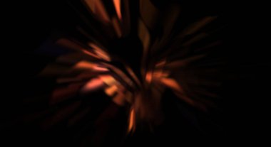 Işık parçacık izleri. Parlayan parçacıkları ve çizgileri olan ışık patlaması yıldızı. Güzel hareketli soyut ışın arkaplanı.