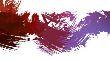 resmedilmiş sanat eseri. fırçalanmış canlı duvar kağıdı. Eşsiz ve yaratıcı illüstrasyon. Renkli fırça darbelerinin soyut arkaplanı. 