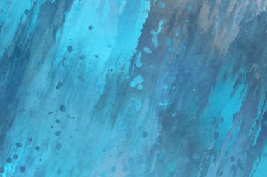 Yaratıcı soyut resim. Artistik fırça darbeleriyle donatılmış. Renkli ve canlı bir illüstrasyon. boyalı sanat.