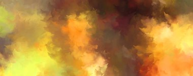 Sanatsal soyut arkaplan. Doku boyalı duvar kağıdı. Boya darbeleriyle yaratıcı bir illüstrasyon. Fırça desenli resim.