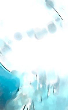 Soyut arkaplanda pürüzlü fırça darbeleri. Fırça boyası. Renkli boya darbeleri. Eşsiz duvar sanatı. Tuvaldeki modern sanat. Renkli çağdaş sanat eserleri. 