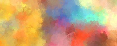 Sanatsal soyut arkaplan. Doku boyalı duvar kağıdı. Boya darbeleriyle yaratıcı bir illüstrasyon. Fırça desenli resim.