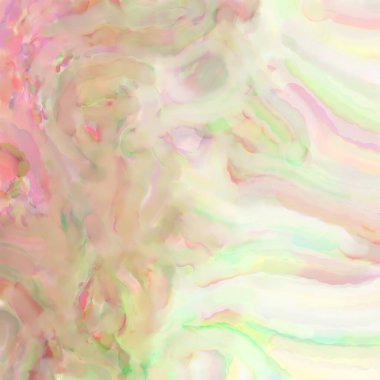 Çağdaş sanat. El işçiliğinin renkli dokusu. Modern resim. Yüzeyde suluboya vuruşlar. Sanatsal arkaplan resmi. Tablo üzerinde soyut resim. Fırça darbeleri.