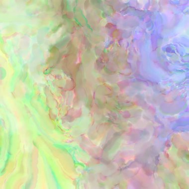 El yapımı sürreal soyut desenli suluboya. Modern sanatsal resim. 2D çizim. Arkaplan boyası karışımı. Yaratıcı duvar sanatı. Çağdaş sanat.