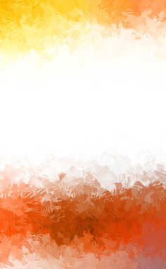 Modern sanat. Taranmış Boyalı Soyut Arkaplan. Fırça darbesi ile boyanmış. Boya darbeleri. 2B Görüntü.