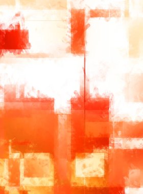 Modern sanat. Renkli çağdaş sanat eserleri. Renkli boya darbeleri. Soyut arkaplanda fırça darbeleri. Fırça boyası. Eşsiz duvar sanatı.