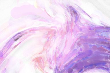 Çağdaş sanat. El yapımı resim. Modern sanat eserleri. Yüzeyde suluboya fırça darbeleriyle resim yapmak. 2D çizim. Sanatsal arkaplan resmi. Tablo üzerinde soyut resim. Renkli doku.