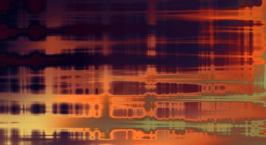 Soyut arkaplan. Yaşlanmış grunge dokusunda geometrik elementler. Farklı renk desenli grafiksel illüstrasyon.