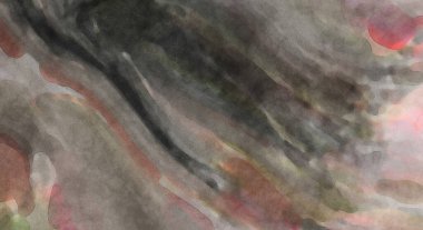 Alkol mürekkebini andıran rahatlatıcı fırça darbelerinin modern resmi. Poster, duvar sanatı, afiş, kart, kitap kapağı veya ambalaj için pastel renkli suluboya resim.