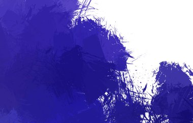 Duvar sanatı Eşsiz ve yaratıcı illüstrasyon. Fırça darbesi ile boyanmış. Renkli fırça darbelerinin soyut arkaplanı. Fırçalanmış canlı duvar kâğıdı. Boyalı sanatsal yaratım.