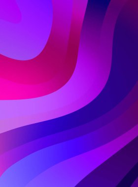 Soyut arkaplan. Renkli dalgalı tasarım duvar kağıdı. yaratıcı grafik 2D çizim. Dinamik şekilli modaya uygun sıvı örtüsü.