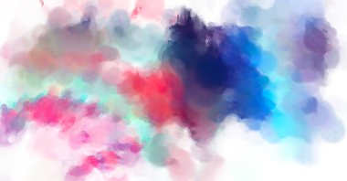 Çılgın suluboya şablonu. Yaratıcı soyutlama. Modern sanat eserleri. 2D çizim. Dijital doku duvar kağıdı. Sanatsal sulu arkaplan malzemesi. 