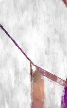 Soyut arkaplanda pürüzlü fırça darbeleri. Fırça boyası. Renkli boya darbeleri. Eşsiz duvar sanatı. Tuvaldeki modern sanat. Renkli çağdaş sanat eserleri. 