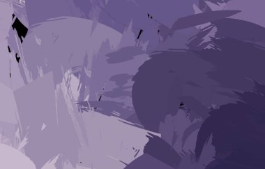 Vahşi fırça darbeleriyle yaratıcı soyut resim. Artistik fırça darbeleriyle donatılmış. Renkli ve canlı bir tasvir. Boyalı sanat.