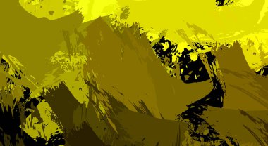 Sanatsal soyut arkaplan. Doku boyalı duvar kağıdı. Boya darbeleriyle yaratıcı bir illüstrasyon. Fırça desenli resim.