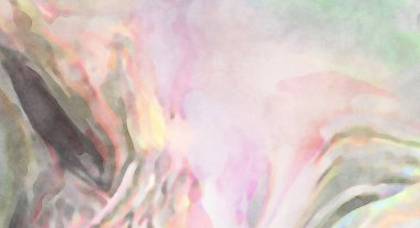 2D çizim. Sanatsal arkaplan resmi. Tablo üzerinde soyut resim. Çağdaş sanat. El yapımı resim. Renkli doku. Modern sanat eserleri. Yüzeyde suluboya fırça darbeleriyle boyama.