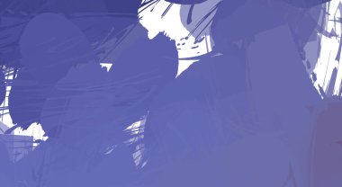 Renkli fırça darbelerinin 2B çizimi. Dekoratif doku resmi. Canlı boya desenli arka plan. Kaotik fırça darbeleri resim.