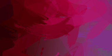 Yaratıcı bir geçmiş. Canlı fırça darbeleriyle boyanmış. Renkli desenli resim. Fırçalanmış duvar kağıdını boya.