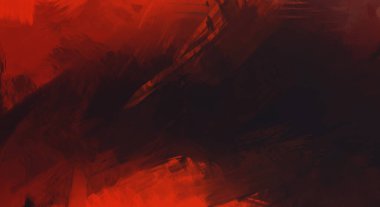 Renkli fırça darbelerinin soyut arkaplanı. fırçalanmış canlı duvar kağıdı. resmedilmiş sanat eseri. Eşsiz ve yaratıcı illüstrasyon.