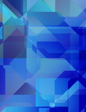 Renkli ve canlı geometrik şekiller katmanları var. Bir teknoloji planının dijital illüstrasyonu. Gelecekçi tasarım şablonu.