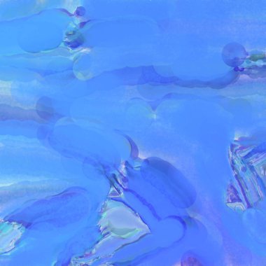 El yapımı sürreal soyut desenli suluboya. Modern sanatsal resim. 2D çizim. Arkaplan boyası karışımı. Yaratıcı duvar sanatı. Çağdaş sanat.