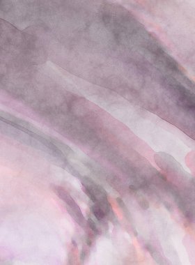 Yumuşak suluboya duvar kağıdı. Hafifçe fırçalanmış renkleri olan sanatsal bir resim. Pastel renkler arkaplana dokunmuş. Soyut duvar sanatı..