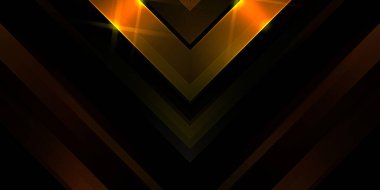 Soyut parlayan geometrik ışıklar arka planda. Fraktal simetrik grafik çizimi. Parıldayan ve parıldayan çubukları kesiştir.