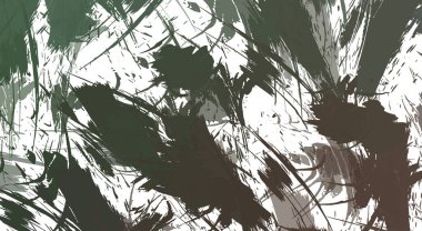 Renkli fırça darbelerinin 2B çizimi. Dekoratif doku resmi. Canlı boya desenli arka plan. Kaotik fırça darbeleri resim.