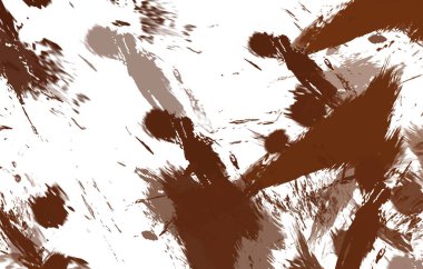 Renkli fırça darbelerinin 2B çizimi. Dekoratif doku resmi. Canlı boya desenli arka plan. Kaotik fırça darbeleri resim.