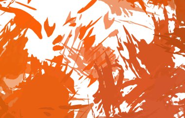 Sanatsal soyut arkaplan. Doku boyalı duvar kağıdı. Boya darbeleriyle yaratıcı bir illüstrasyon. Fırça desenli resim.