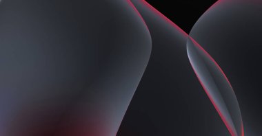 Soyut arkaplan. Değişken renk değişim dalgaları, dinamik hareketlerle. Işık dalgalarının neon renkli soyut tasarımı. Duvar kağıdı, afiş, arkaplan, kart, kitap illüstrasyonu, web sitesi.