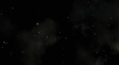 Galaksi uzayındaki yıldız alanı renkli nebula ile. Uzayın derinliklerinin bilim kurgu geçmişi. Ruhsal duvar kağıdı.