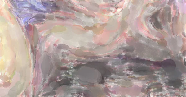 Aquarela Pintura Abstrata Com Cores Pastel Para Cartaz Arte Parede — Fotografia de Stock