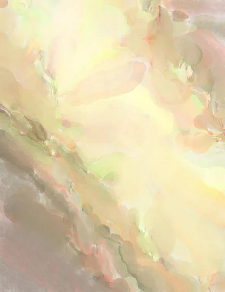 Soft Watercolor Wallpaper Artistic Painting Softly Brushed Colors Pastel Colors — Stock Photo, Image