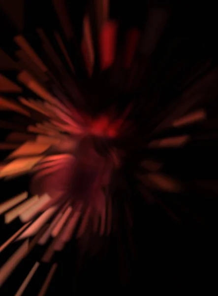 Trilhas Partículas Leves Estrela Explosão Luz Com Partículas Linhas Brilhantes — Fotografia de Stock