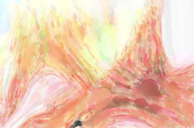 Yüzeyde suluboya vuruşlar. Sanatsal arkaplan resmi. Tablo üzerinde soyut resim. Fırça darbeleri. Çağdaş sanat. El işçiliğinin renkli dokusu. Modern resim.