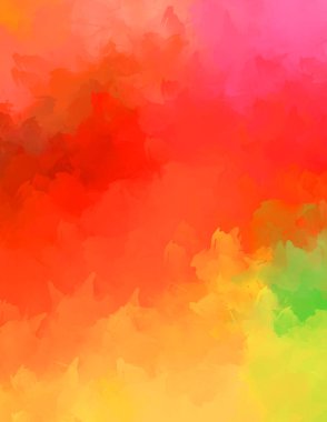 Modern sanat. Taranmış Boyalı Soyut Arkaplan. Fırça darbesi ile boyanmış. Boya darbeleri. 2B Görüntü.