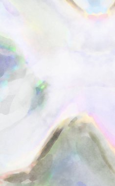 Pastel renklerde suluboya resim. Poster, duvar sanatı, afiş, kart, kitap kapağı ya da ambalaj için rahatlatıcı kompozisyonun yumuşak renkli çizimi. Modern fırça darbeleri resim.